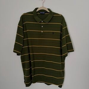 Vintage Polo Golf Ralph Lauren Striped Pima Cotton Polo XL